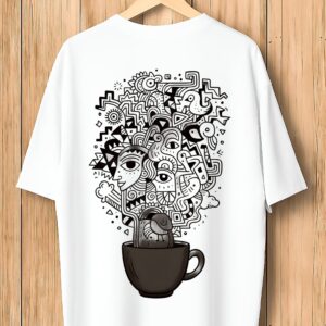 Creative Coffee Doodle Tee