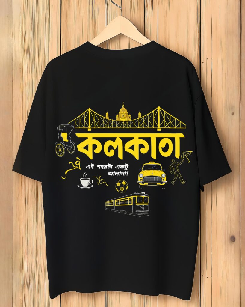 Kolkata City Vibes Graphic Tee