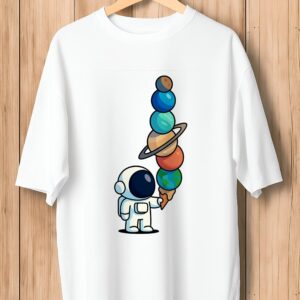 Space Ice Cream Astronaut