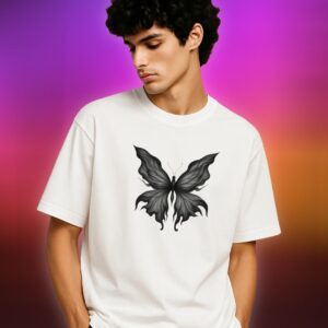Dark Aesthetic Butterfly Tee